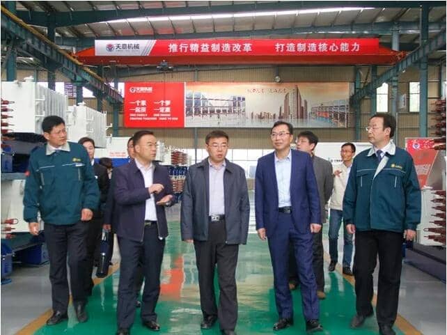 區(qū)委常委、區(qū)紀委書記、區(qū)監(jiān)委主任王慶峰調(diào)研天意機械